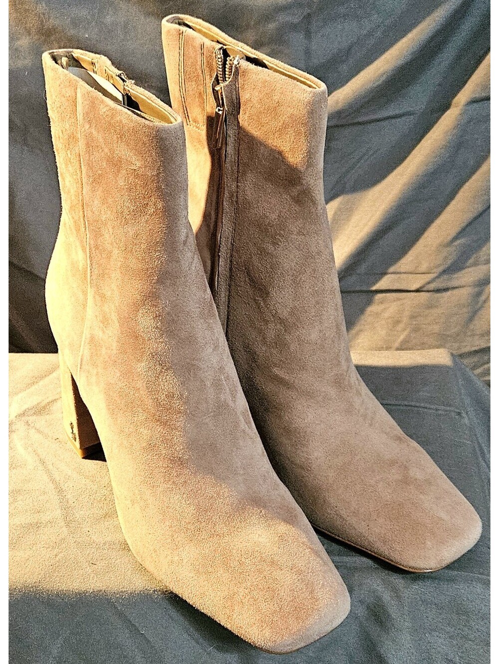 Sam Edelman Codie ankle boots in Frontier Brown Suede. Size 10.5  BNIB